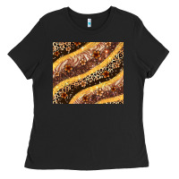 Black melanin leopard glitter Ladies Tee - Zillion Design Studio