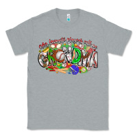 Heather Grey my favorite platers call me grandma baseball Classic Tee - CowhideDigitalArt