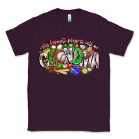 Plum my favorite platers call me grandma baseball Classic Tee - CowhideDigitalArt