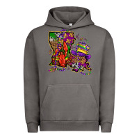 Pigment Tornado mardi gras louisiana map Urban Hoodie - OliviaCreatesArt