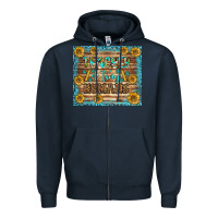 Navy teacher of tiny humans tumbler Zipper Hoodie - BundleAndBundleShop