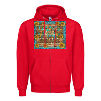 Red teacher of tiny humans tumbler Zipper Hoodie - BundleAndBundleShop