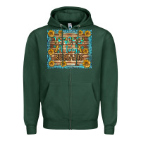 Sports Green teacher of tiny humans tumbler Zipper Hoodie - BundleAndBundleShop