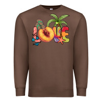 Chestnut Love peach summer Premium Sweatshirt - NancyCooperArtShop
