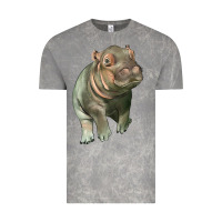 Cloud Rock baby hippo Vintage Tee - LillyAllenDesigns