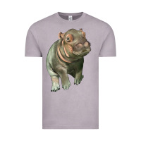 Vintage Zinc baby hippo Vintage Tee - LillyAllenDesigns