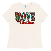 Bone christmas love boots Ladies Tee - RanaPortraitStore