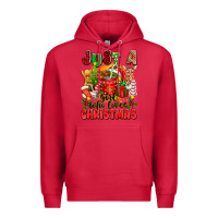 Cardinal just a girl who loves christmas Premium Hoodie - texasbilliewilder