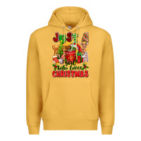 Mustard just a girl who loves christmas Premium Hoodie - texasbilliewilder