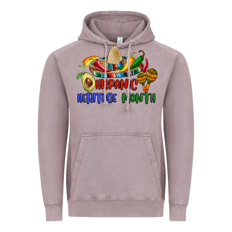 Hispanic Heritage Month Vintage Hoodie by BundleAndBundleShop | Teevron