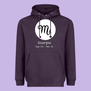 Scorpio Horoscope Heavyweight Hoodie Designed By Bettercallsaul