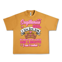 Peanut Butter As A Sagittarius Girl I Was Born With My Heart On My Sleeve And  Mouth Urban Heavy Tee - Jasminsmagicworld