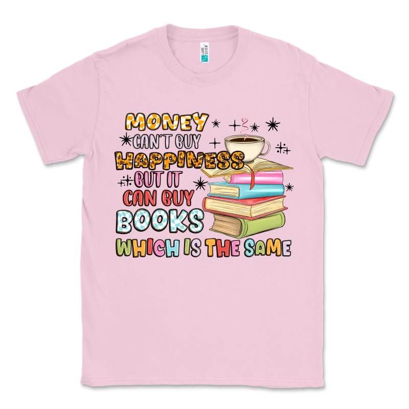 Money Can't Buy Happiness But It Can Buy Books Classic Tee by MaliasSmallBusiness | Teevron