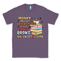 Lavender money can't buy happiness but it can buy books Classic Tee - MaliasSmallBusiness