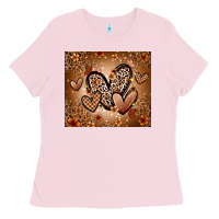 Bubblegum Pink melanin hearts Ladies Tee - Zillion Design Studio