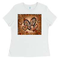 White melanin hearts Ladies Tee - Zillion Design Studio