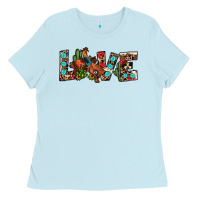 Baby Blue love rodeo Ladies Tee - JahusDesignShop