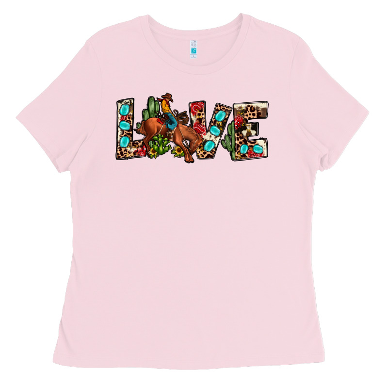 Love Rodeo Ladies Tee by JahusDesignShop | Teevron