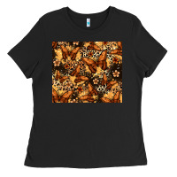Black melanin butterfly Ladies Tee - Zillion Design Studio
