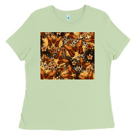 Matcha melanin butterfly Ladies Tee - Zillion Design Studio