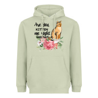 Matcha Are you kitten me right meow Heavyweight Hoodie - Bettercallsaul