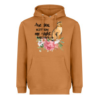 Meerkat Are you kitten me right meow Heavyweight Hoodie - Bettercallsaul