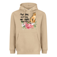 Mushroom Are you kitten me right meow Heavyweight Hoodie - Bettercallsaul