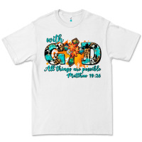 White with god all things are possible. cross Premium Tee - AdoDesignShop