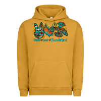 Pigment Peanut Butter peace love thunderbird Urban Hoodie - OliviaCreatesArt