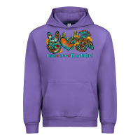 Tulip peace love thunderbird Urban Hoodie - OliviaCreatesArt