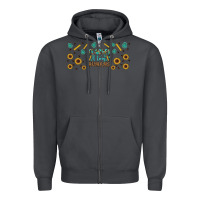 Smoke teacher of tiny humans libbey glass Zipper Hoodie - BundleAndBundleShop