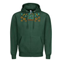 Sports Green teacher of tiny humans libbey glass Zipper Hoodie - BundleAndBundleShop