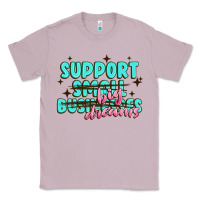 Lilac support small businesses big dreams Classic Tee - MaliasSmallBusiness