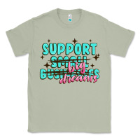 Matcha support small businesses big dreams Classic Tee - MaliasSmallBusiness