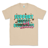 Mushroom support small businesses big dreams Classic Tee - MaliasSmallBusiness