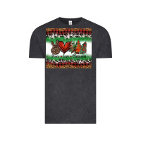 Vintage Black Peace Love Christmas Trees Vintage Tee - Jasminsmagicworld