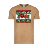 Vintage Camel Peace Love Christmas Trees Vintage Tee - Jasminsmagicworld