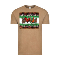 Vintage Coffee Peace Love Christmas Trees Vintage Tee - Jasminsmagicworld