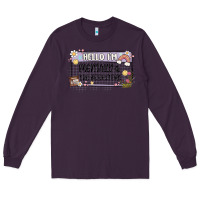 Plum hello im mentally at the bookstore Long Sleeve Tee - MaliasSmallBusiness