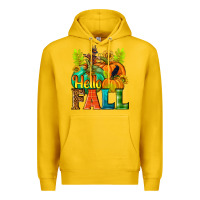 Lemon Hello Fall Premium Hoodie - NancyCooperArtShop
