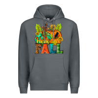 Rock Hello Fall Premium Hoodie - NancyCooperArtShop
