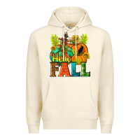 Sandshell Hello Fall Premium Hoodie - NancyCooperArtShop