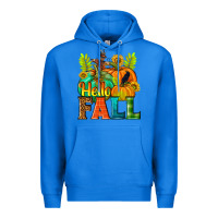 True Royal Hello Fall Premium Hoodie - NancyCooperArtShop