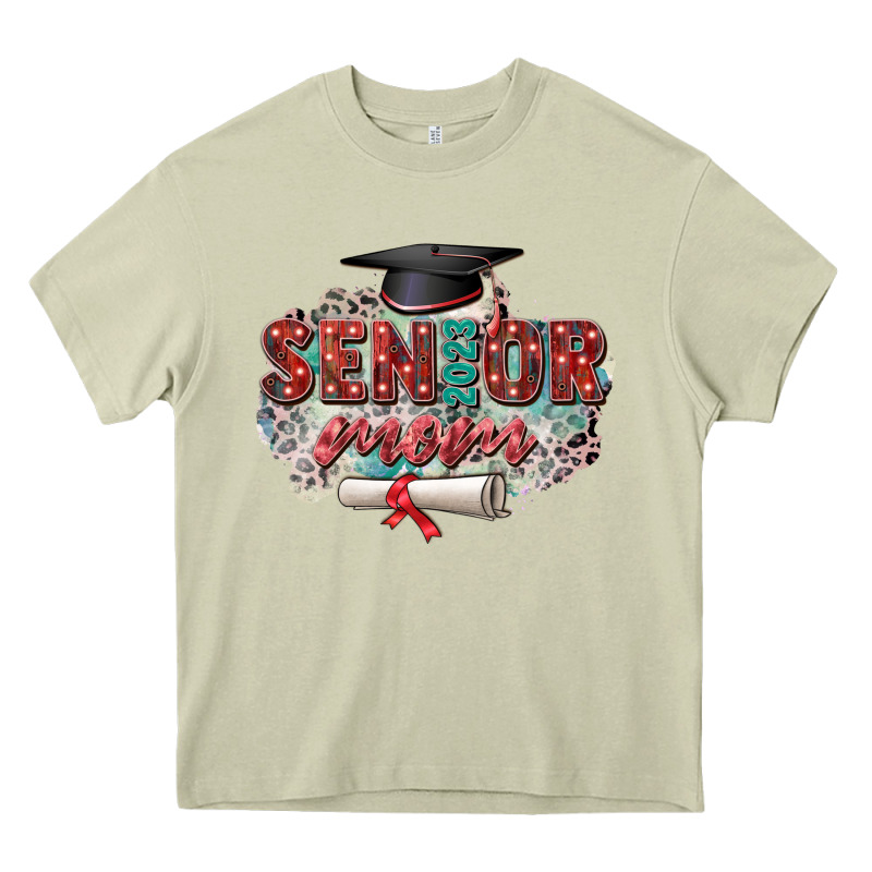 Senior 2023 Mom Heavy Core Tee by Zillion Design Studio | Teevron
