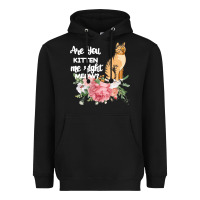 Black Cat Maine coon gift kidding kitten meow pussycat Heavyweight Hoodie - Bettercallsaul