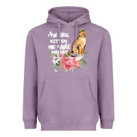 Lavender Cat Maine coon gift kidding kitten meow pussycat Heavyweight Hoodie - Bettercallsaul