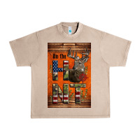 French Oak Western On The Hunt Deer Urban Heavy Tee - LillyAllenDesigns