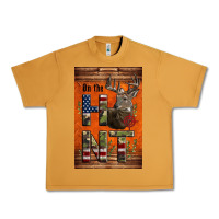 Peanut Butter Western On The Hunt Deer Urban Heavy Tee - LillyAllenDesigns