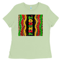 Matcha juneteenth periodt Ladies Tee - Zillion Design Studio