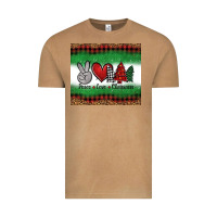 Vintage Camel Peace Love Christmas Trees Vintage Tee - Jasminsmagicworld